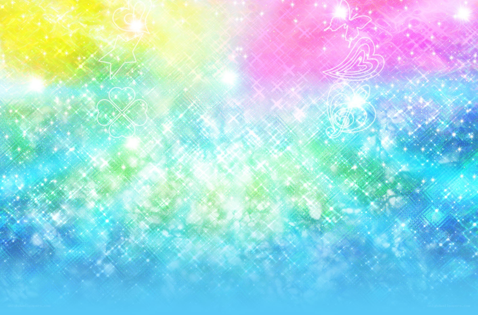 colorful sparkly background