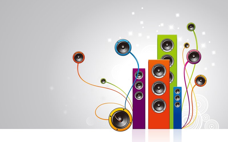 Colorful speaker design