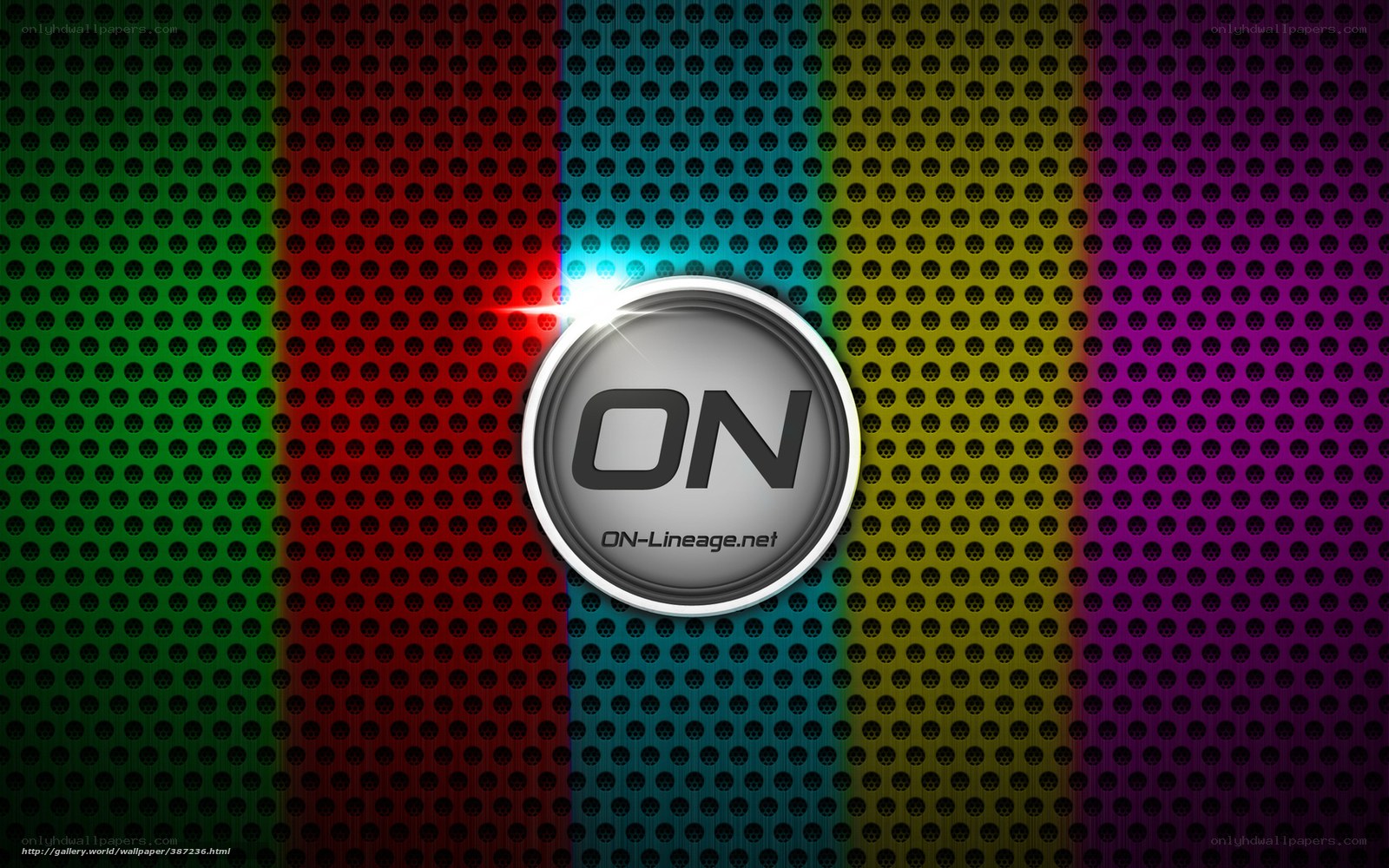 Colorful speaker grille wallpaper