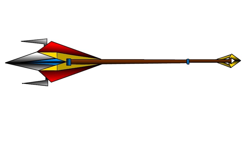 Colorful Spear Design