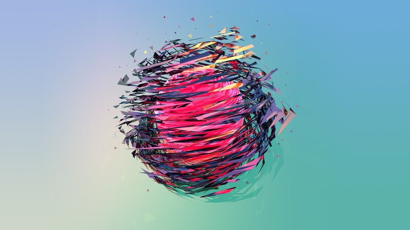 Colorful Sphere of Strips