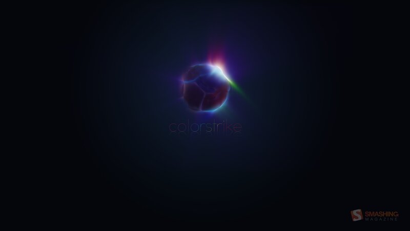 Colorful Sphere with Lens Flare