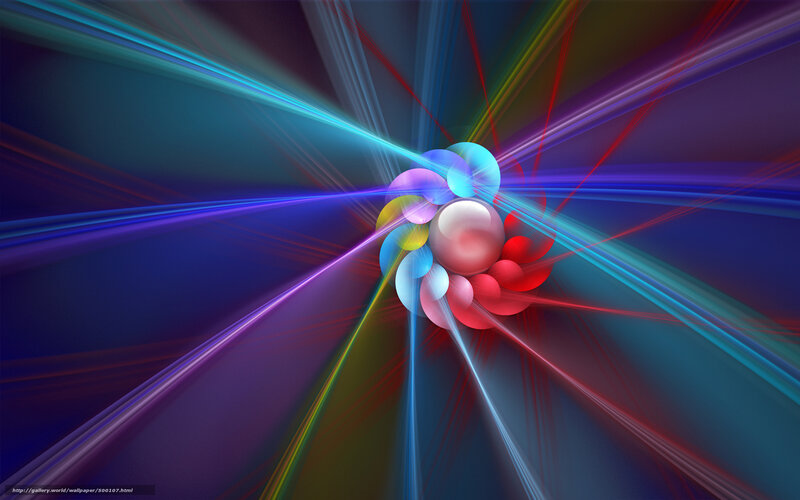 Colorful Spheres and Light Beams