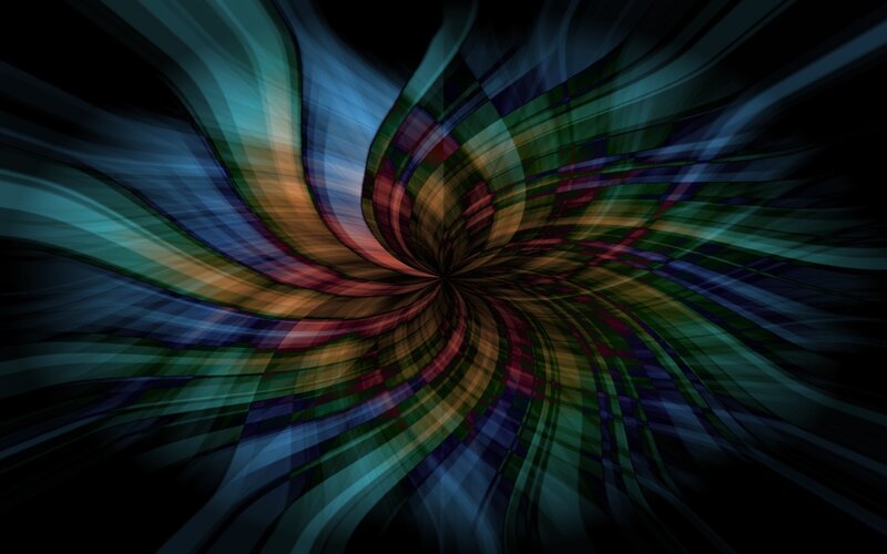 colorful spiral abstract pattern