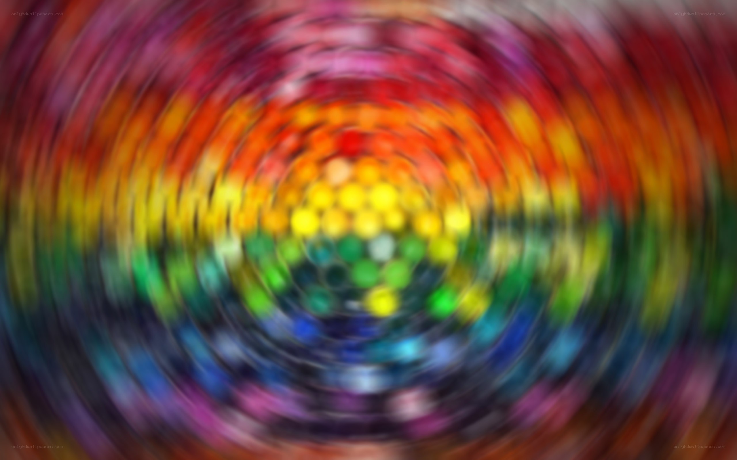 colorful spiral motion blur