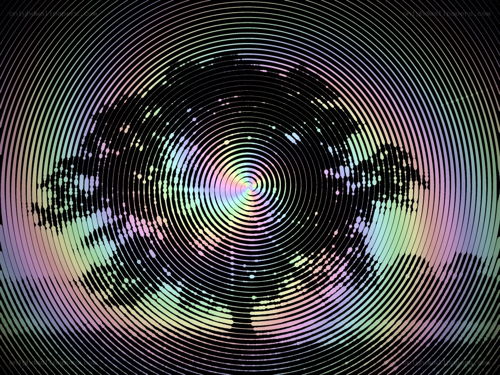 colorful spiral pattern