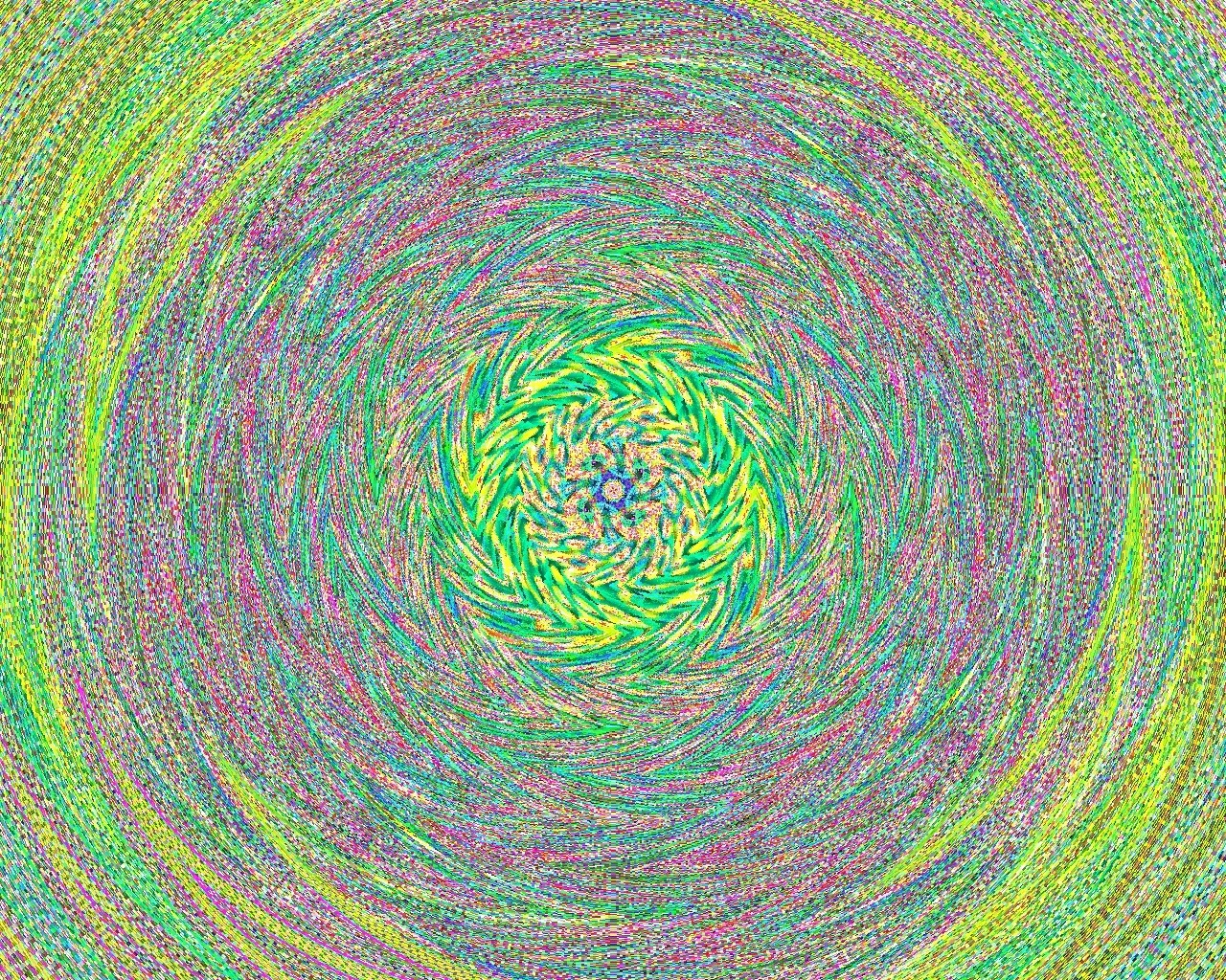 colorful spiral pattern