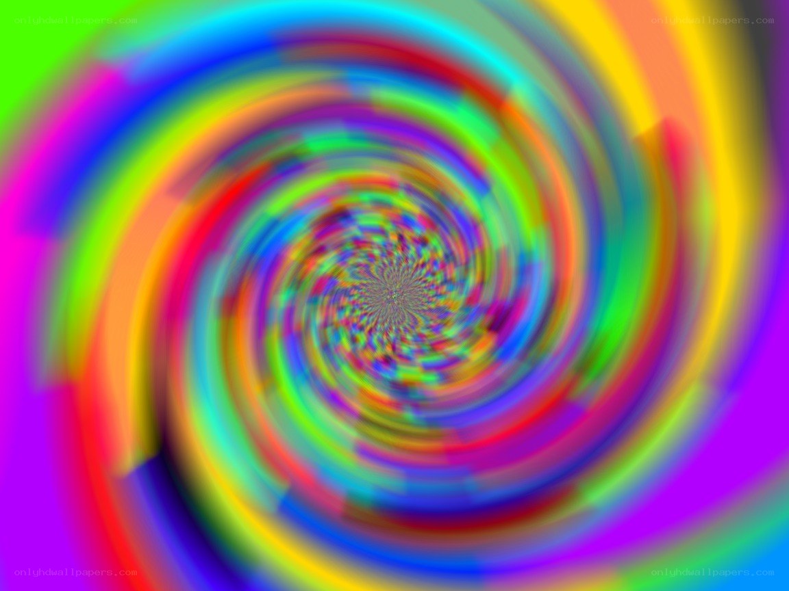 colorful spiral pattern