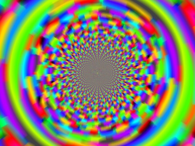 colorful spiral pattern