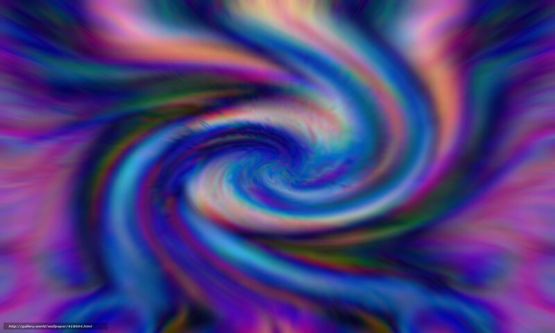 Colorful Spiral Pattern — Blue, Hypnotic, Abstract, Swirl