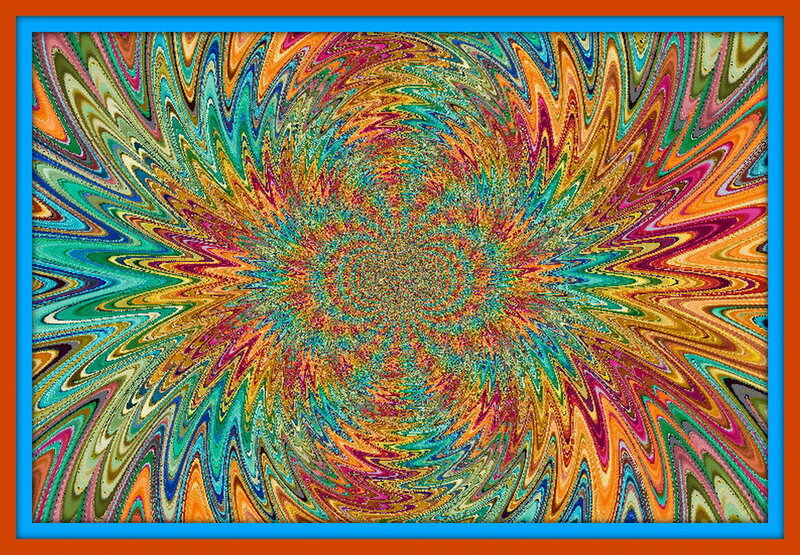 Colorful Spiral Pattern — Blue, Hypnotic, Abstract, Swirls