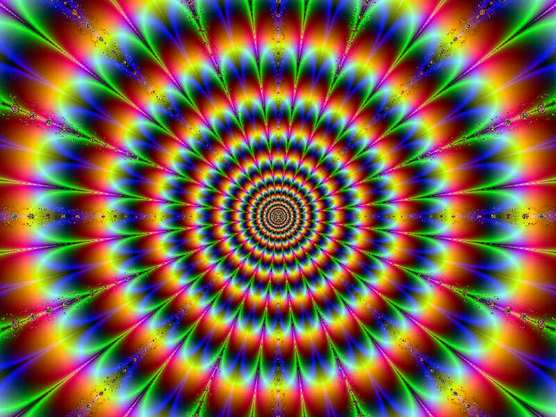Colorful Spiral Pattern — Hypnotic