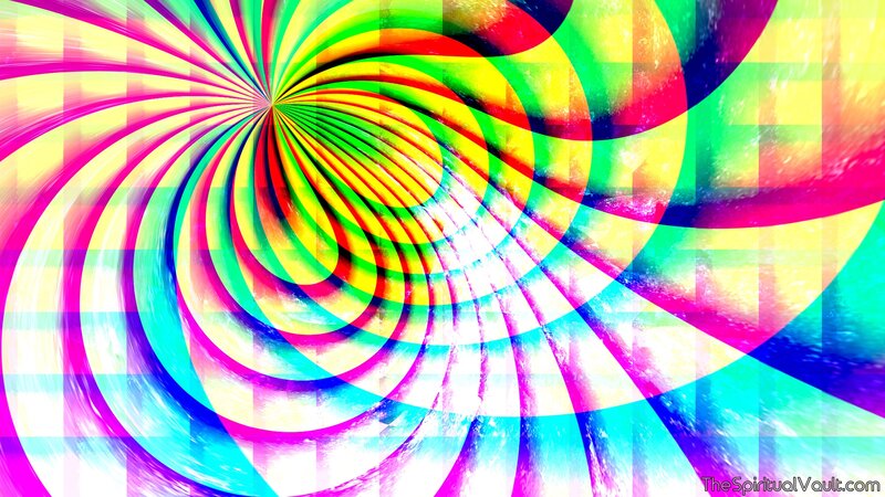 Colorful Spiral Pattern — Pink, Vibrant, Abstract, Colors