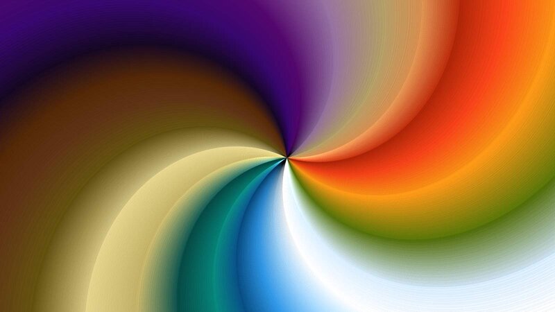 Colorful Spiral Pattern — Purple, Dynamic, Abstract, Gradient