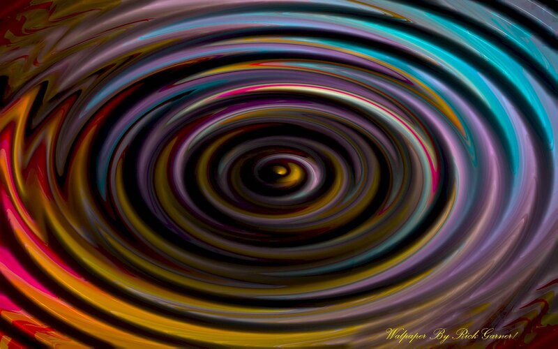 Colorful Spiral Pattern — Purple