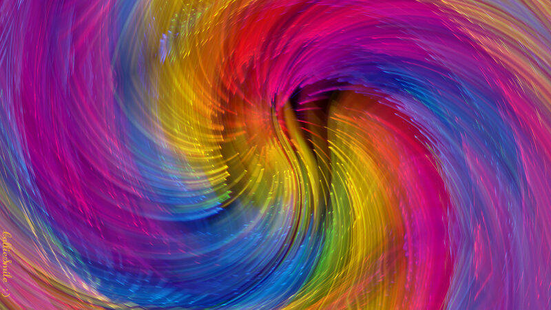 Colorful Spiral Pattern — Purple, Vibrant, Abstract, Swirls