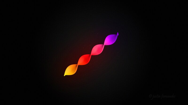 Colorful Spiral Shape