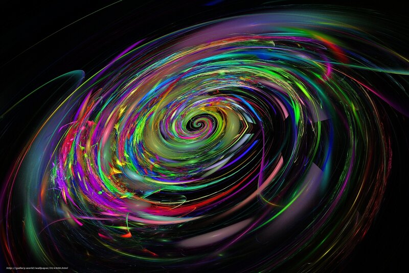 Colorful Spiral Vortex