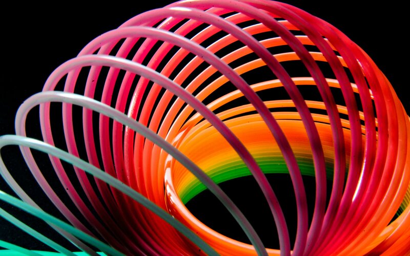Colorful Spring Toy