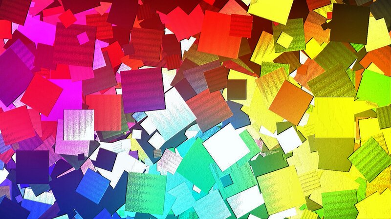 Colorful Square Fragments