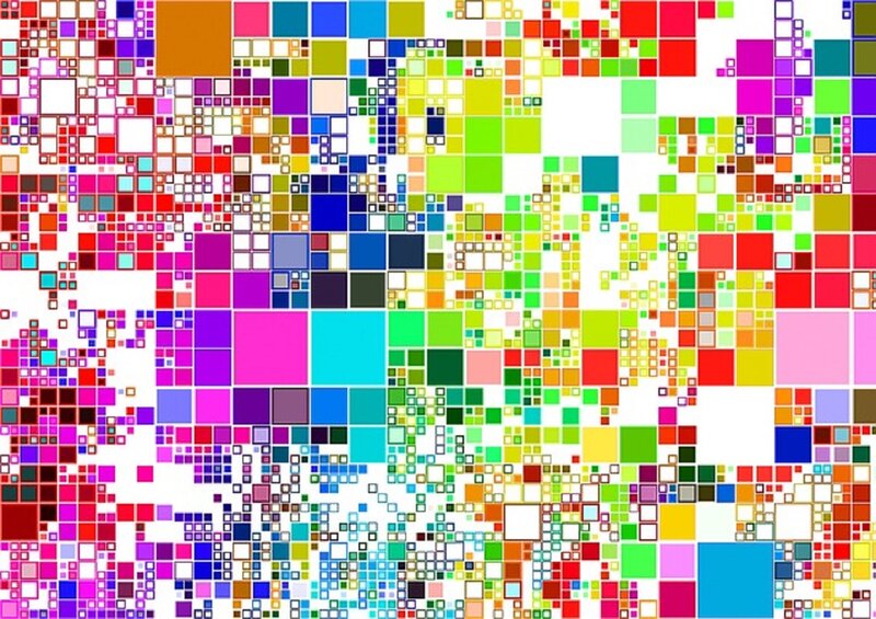 Colorful Square Mosaic