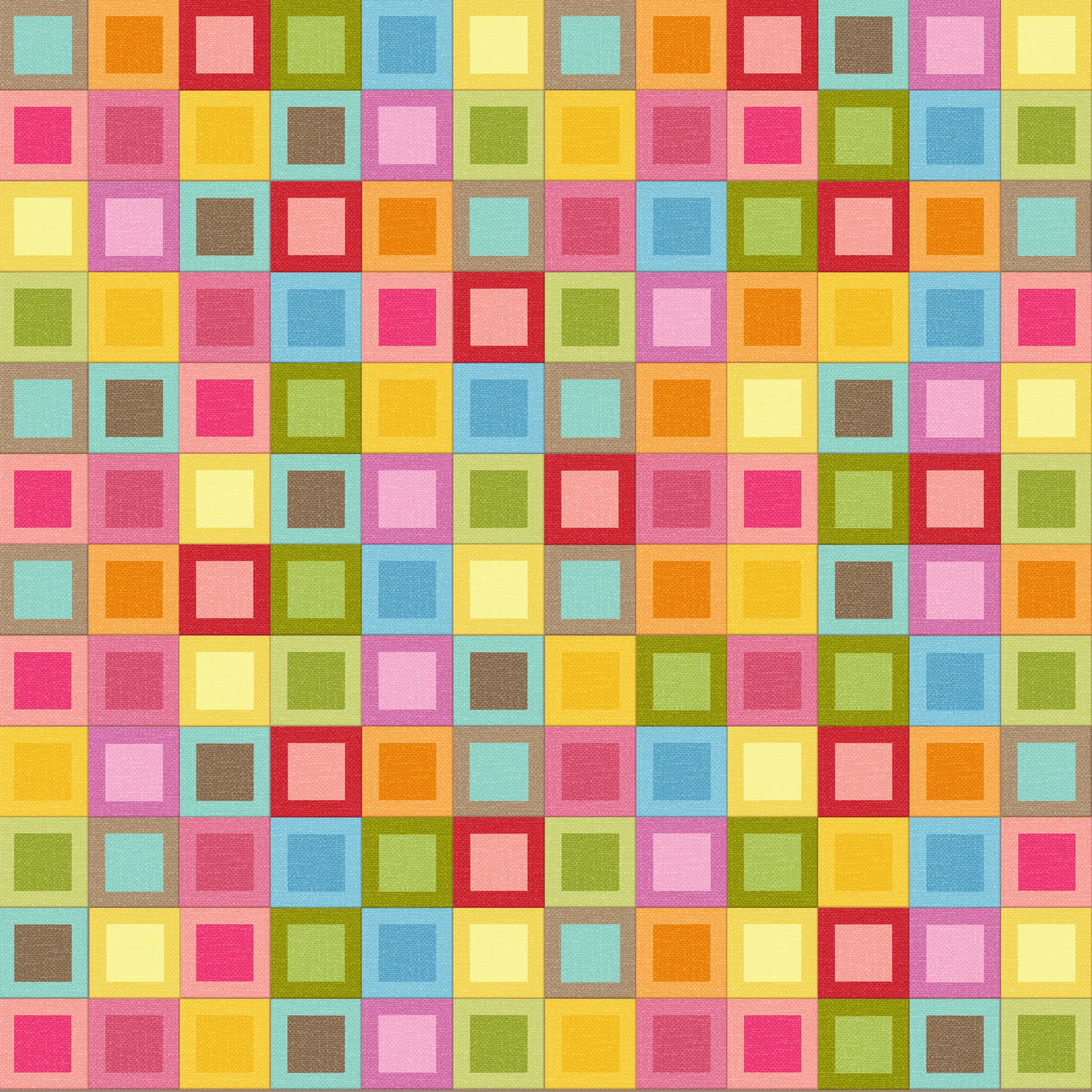 colorful square pattern