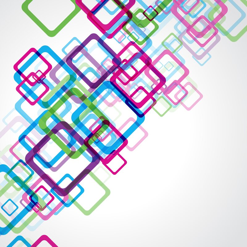 Colorful Square Shapes