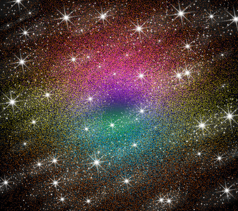 Colorful Star Field