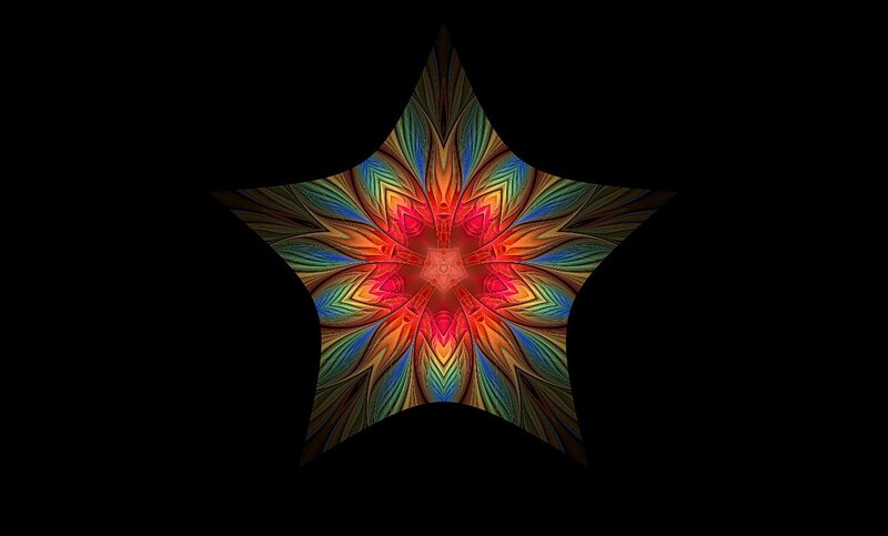Colorful Star Fractal