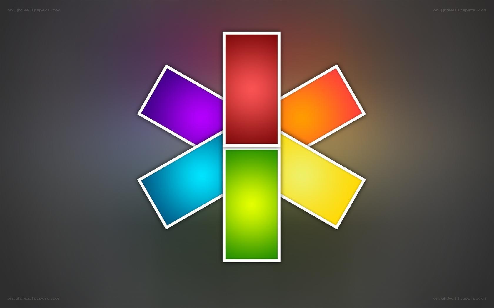 colorful star logo