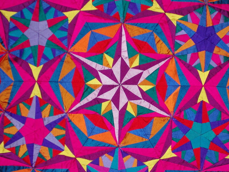 Colorful Star Quilt