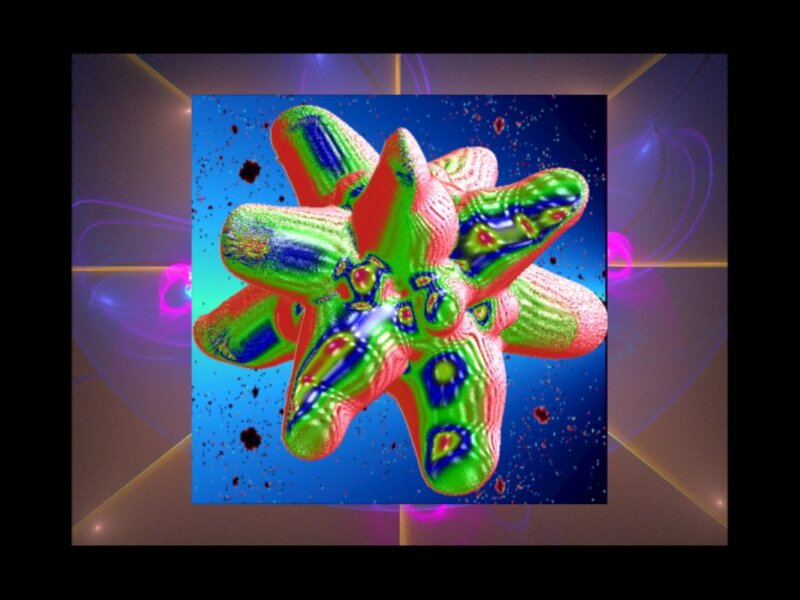 Colorful Star-shaped Object