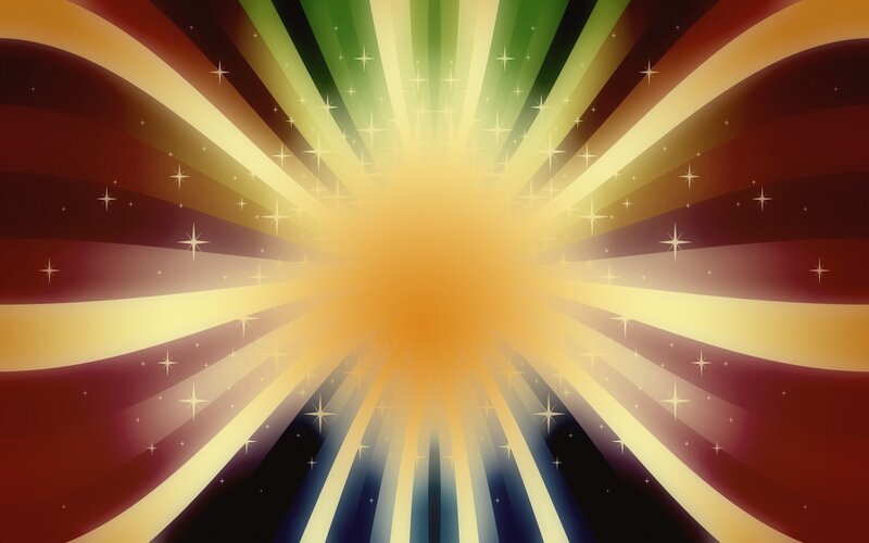 colorful starburst background