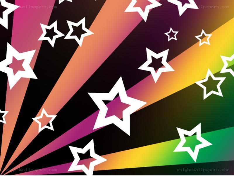 colorful starburst background