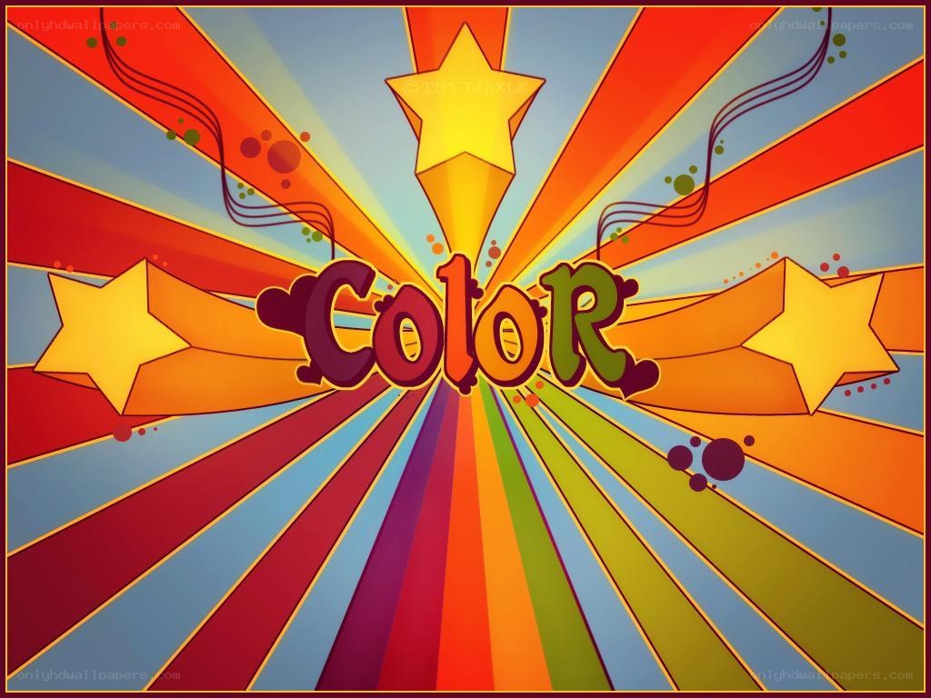 Colorful starburst design