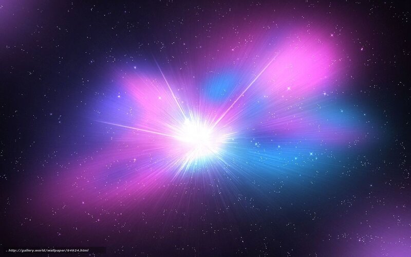 Colorful Starburst Explosion — Purple