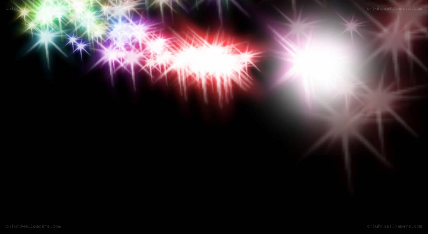 colorful starburst lights
