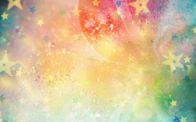 colorful starry background