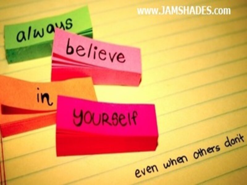 Colorful Sticky Notes — Yellow, Inspirational