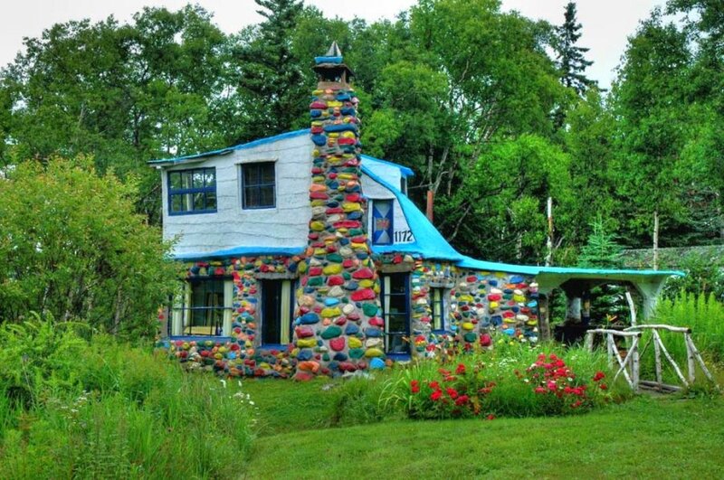 Colorful Stone House
