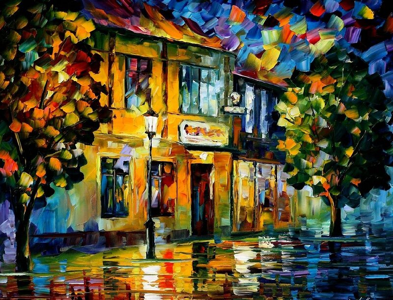Colorful Street Painting