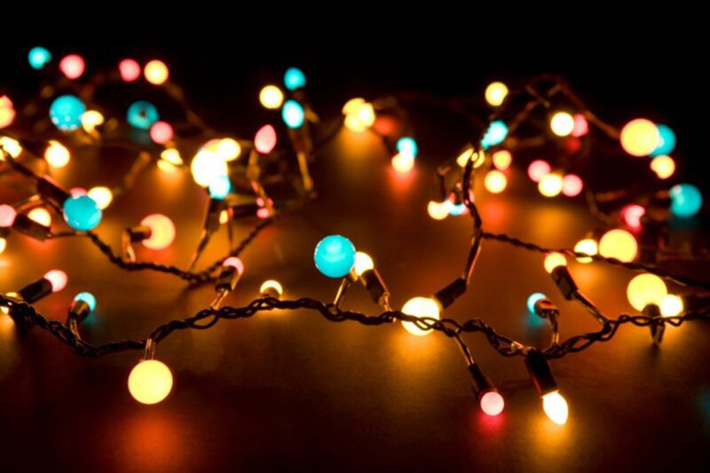 Colorful String Lights — Yellow