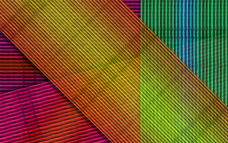 colorful striped abstract pattern