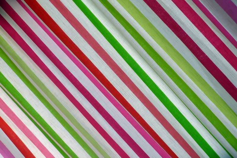 colorful striped fabric