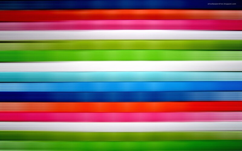 Colorful striped motion blur