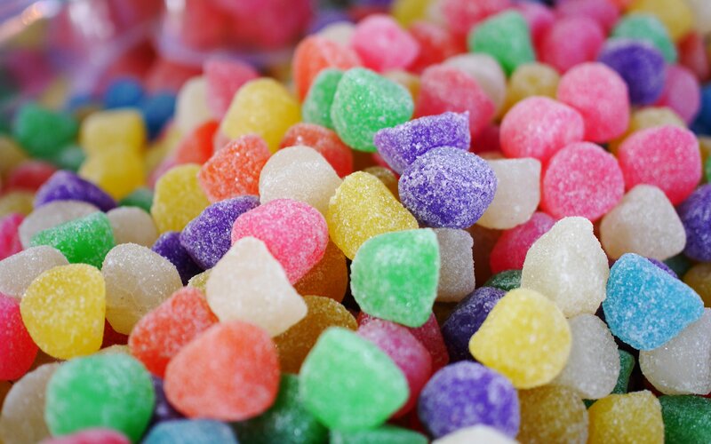 Colorful Sugar Candies
