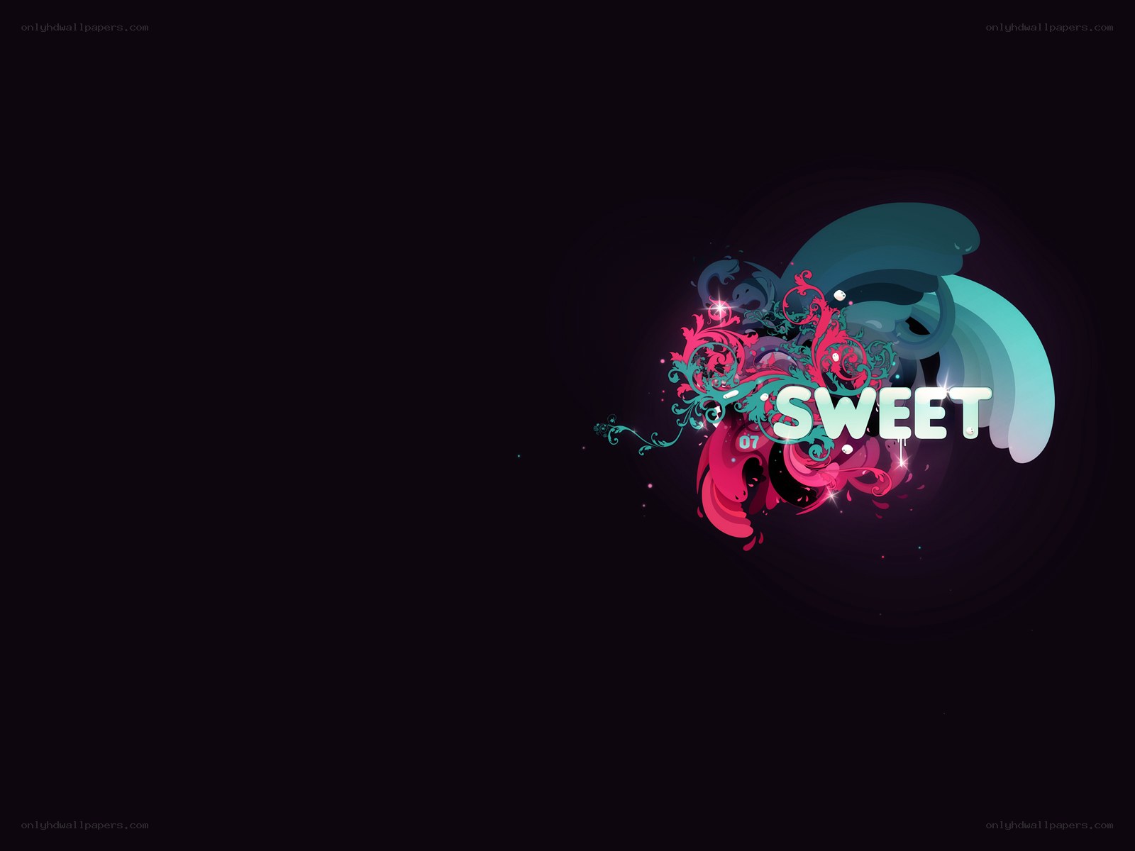colorful sweet graphic design