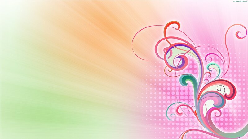 Colorful Swirl Design — Pink, Vibrant