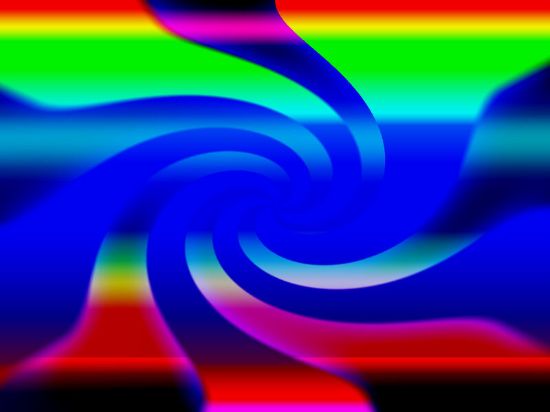 Colorful Swirl Pattern — Blue, Vibrant, Abstract