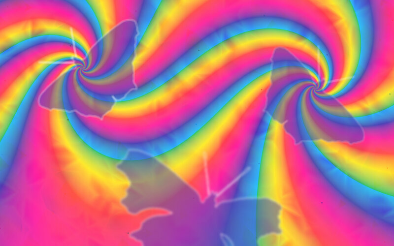 Colorful Swirl Pattern — Pink